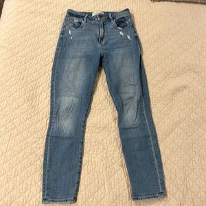 Super Skinny Ankle High Rise Curve Love Jeans